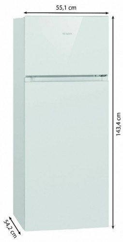 Double door refrigerator Bomann DT7318 image 2