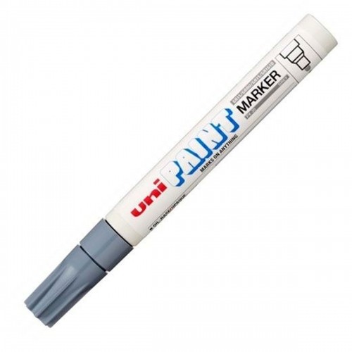 Постоянный маркер Uni-Ball PX-20 Серый 2,8 mm (12 штук) image 2