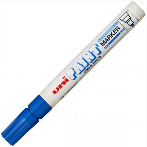 Permanent marker Uni-Ball PX-20 Blue (12 Units) image 2