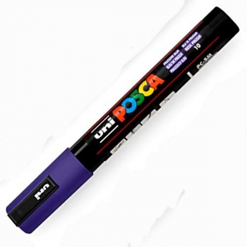 Marķieris POSCA PC-5M Elektriski zils (6 gb.) image 2