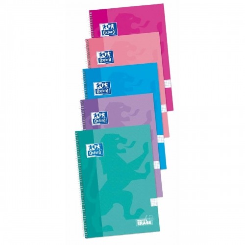 Notebook Oxford Multicolour Din A4 5 Pieces 80 Sheets image 2