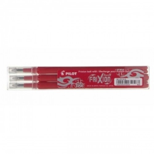 Set of spares Pilot Frixion 0,7 Pen 3 Pieces Red (12 Units) image 2