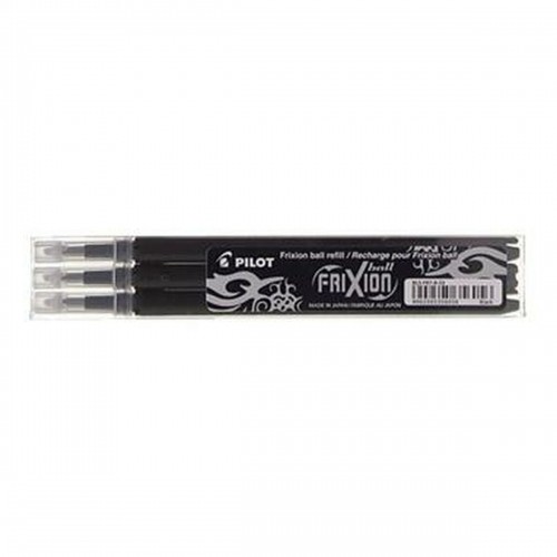 Set of spares Pilot Frixion 0,7 Pen 3 Pieces Black (12 Units) image 2