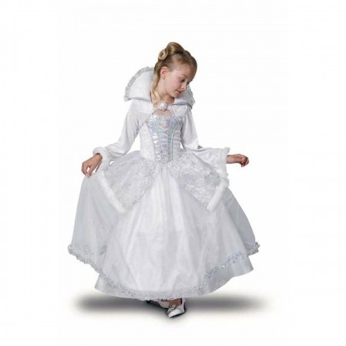 Costume for Children My Other Me Snow Princess Queen White image 2