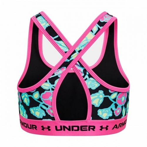 Спортивный бюстгальтер Under Armour  Crossback Mid Чёрный image 2