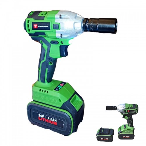 Widmann Impact Wrench 24v 4 Ah With 2 Batteries image 2