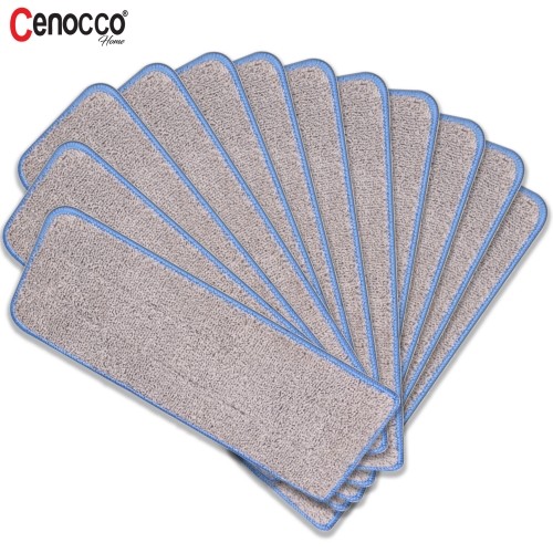 Cenocco Set of 12 Washable Microfiber Mop Replacement Pads image 2