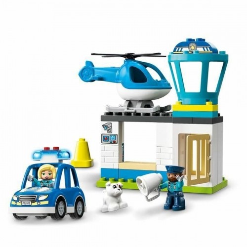Playset Lego 10959 DUPLO Police Station & Police Helicopter (40 Daudzums) image 2