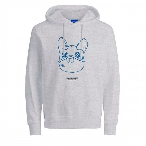 Толстовка с капюшоном мужская  JORPAL SWEAT HOOD FST  Jack & Jones 2310015  Серый image 2