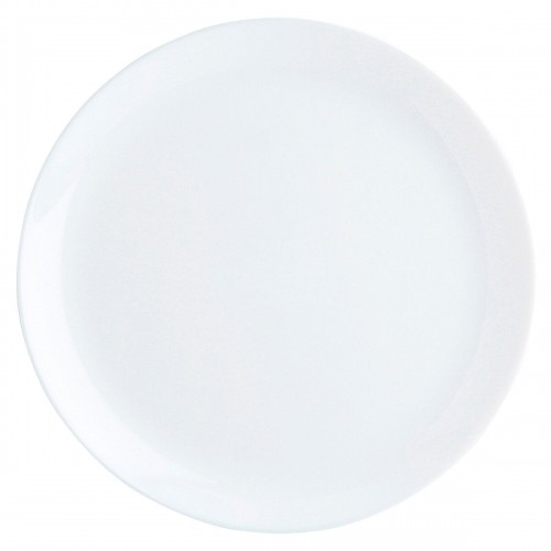 Плоская тарелка Luminarc Diwali Белый Cтекло (Ø 27 cm) (24 штук) image 2