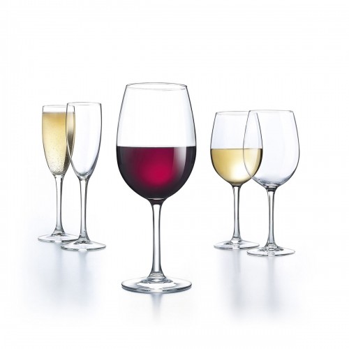 Wine glass Luminarc La Cave Transparent Glass (580 ml) (6 Units) image 2