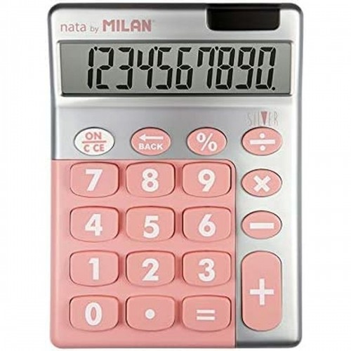 Калькулятор Milan Розовый (14,5 x 10,6 x 2,1 cm) image 2
