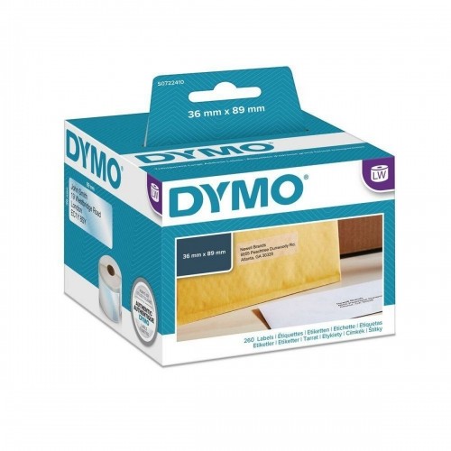 Рулон этикеток Dymo 89 x 36 mm LabelWriter™ Прозрачный (6 штук) image 2