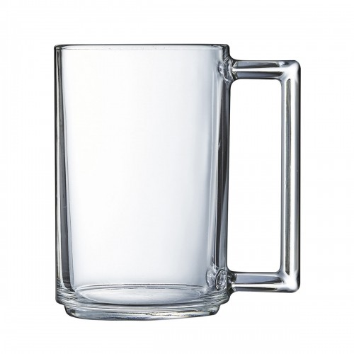 Cup Luminarc À La Bonne Heure Transparent Breakfast Glass (250 ml) (24 Units) image 2