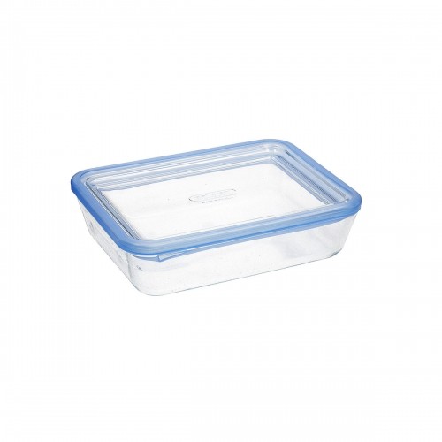 Hermetic Lunch Box Pyrex Pure Glass Transparent Glass (1,5 L) (5 Units) image 2