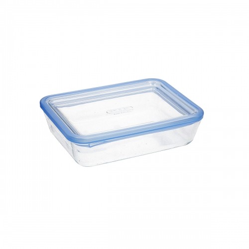 Hermētiska Pusdienu Kastīte Pyrex Pure Glass Caurspīdīgs Stikls (1,5 L) (5 gb.) image 2