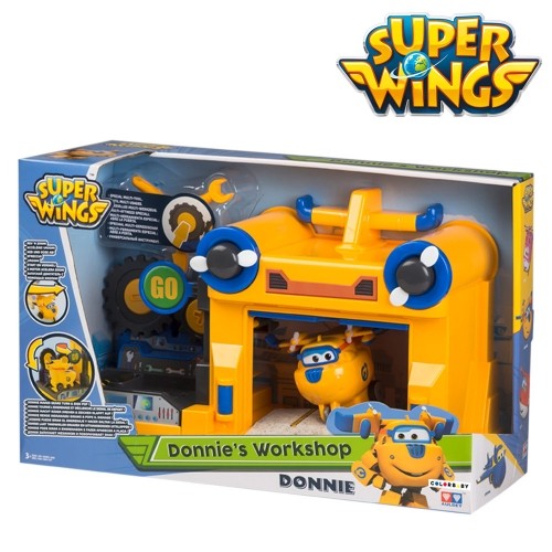 Color Baby Игрушка Super Wings Ангар-мастерская Донни CB75886 image 2