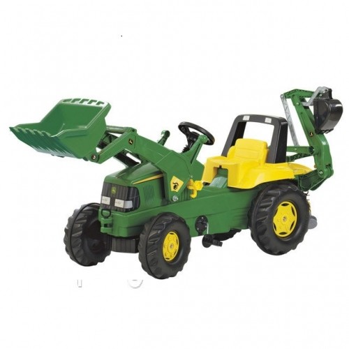 Rolly Toys Педальный трактор с двумя ковшами rollyJunior John Deere (3-8 лет) 811076 image 2