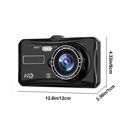 RoGer 2in1 DVR3 Автомобильный видеорегистратор и камера заднего вида / Full HD / 170' / G-Sensor / MicroSD / LCD 4'' image 2