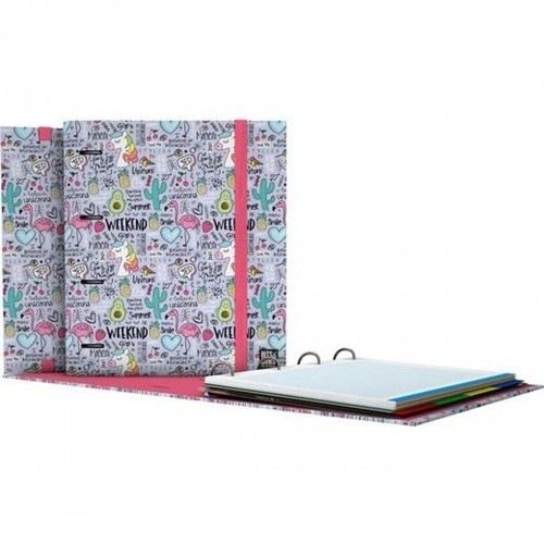 Ring binder Grafoplas Carpebook Fantasy Lilac A4 (2 Units) image 2