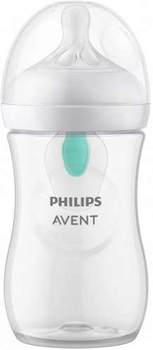 Philips Avent Natural Response barošanas pudelīte ar Airfree vārstu 260 ml, lēnas plūsmas knupītis, 1m+ - SCY673/01 image 2