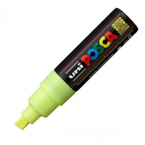 Marķieris POSCA PC-8K Fluor Dzeltens (6 gb.) image 2