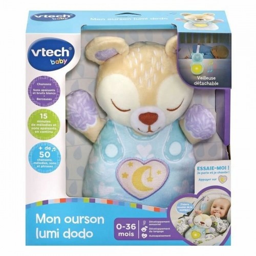 Плюшевая игрушка, издающая звуки Vtech Baby MON OURSON LUMI DODO image 2