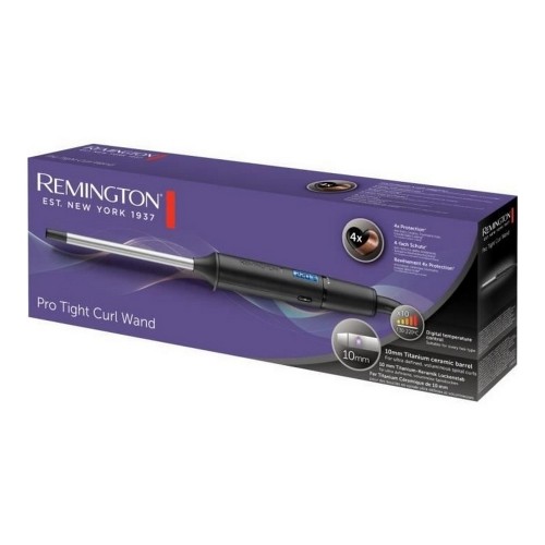 Brush Remington Pro Tight Curl Wand Black Black/Silver Ceramic image 2