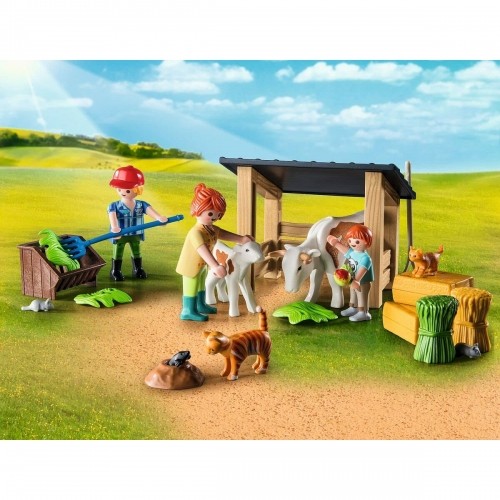 Playset Playmobil 71248 Country Furnished House with Barrow and Cow 137 Daudzums image 2