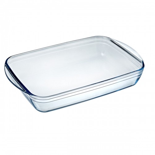 Serving Platter Pyrex Classic 4,6 L 40,3 x 26,3 x 7,3 cm Transparent Glass (6 Units) image 2