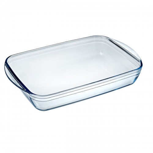 Поднос Pyrex Classic 4,6 L 40,3 x 26,3 x 7,3 cm Прозрачный Cтекло (6 штук) image 2