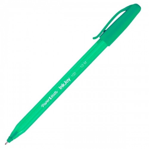 Pen Paper Mate Inkjoy 50 Pieces Green 1 mm (20 Units) image 2