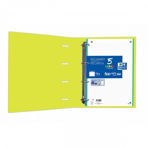 Ring binder Oxford Lime A4+ image 2