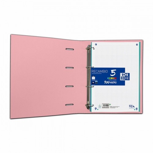 Ring binder Oxford Light Pink A4+ image 2