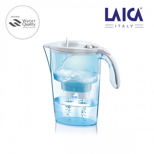 Filter jug LAICA Stream J31-CC White Transparent 2,3 L polypropylene image 2