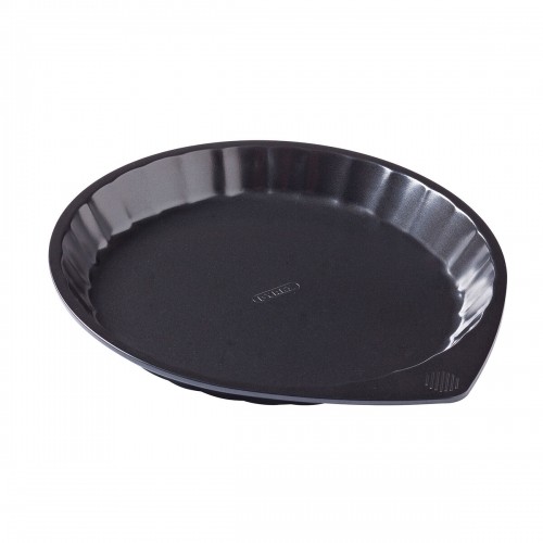 Krāsns Veidne Pyrex Magic Apaļš Melns Plakans Ø 27 cm (6 gb.) image 2