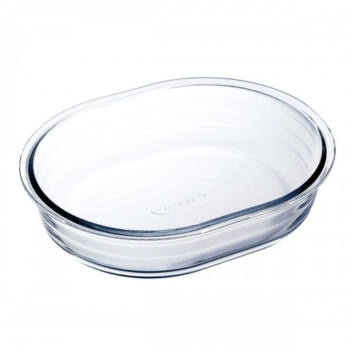 Cake Mould Ô Cuisine Ocuisine Vidrio Transparent Glass Oval 25 x 20 x 6 cm 6 Units image 2