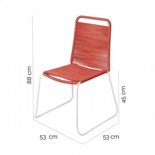 Garden chair Antea 57 x 61 x 90 cm Red Rope image 2