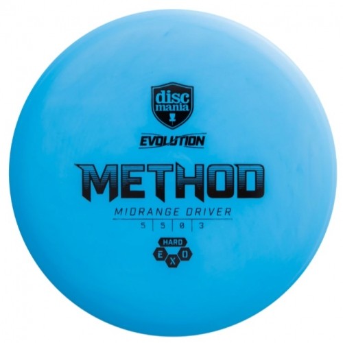 Discgolf DISCMANIA Midrange Driver HARD EXO METHOD Evolution Blue 5/5/0/3 image 2