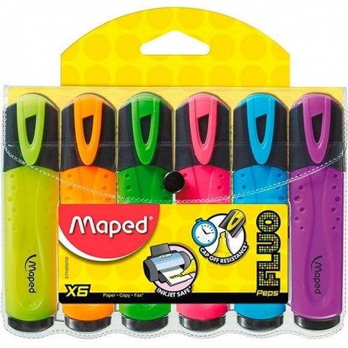 Fluorescējošs Marķieris Maped Peps Classic Daudzkrāsains (12 gb.) image 2