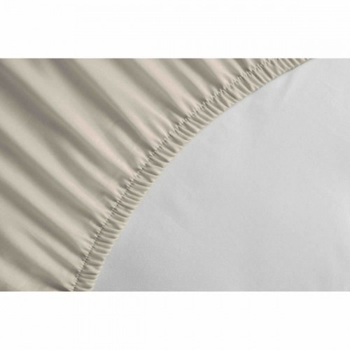 Fitted sheet Lovely Home Beige 160 x 200 cm image 2