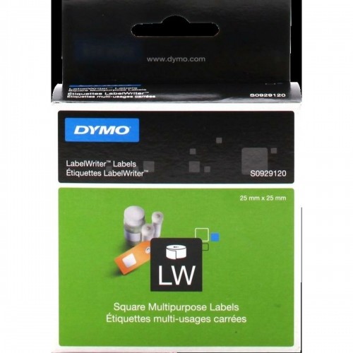 Laminated Tape Dymo LabelWriter White Labels 25 x 25 mm (6 Units) image 2