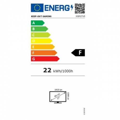 Monitors KEEP OUT XGM27V5 27" LED Full HD VA image 2