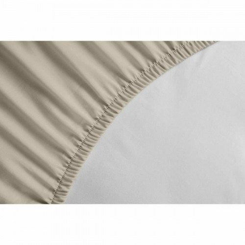 Fitted sheet Lovely Home Beige 90 x 190 cm image 2