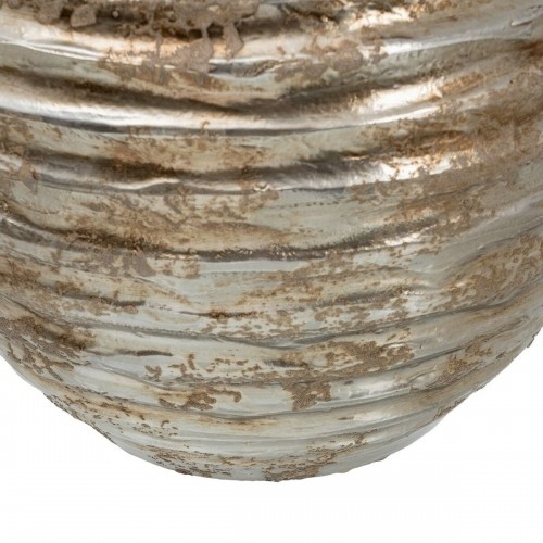 Planter 39 x 39 x 37 cm Ceramic Silver image 2