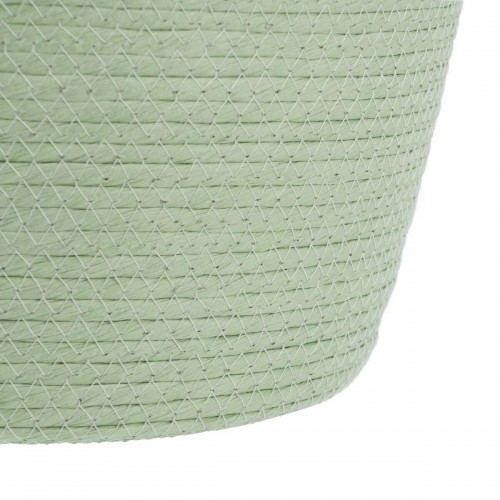 Set of Baskets Rope Light Green 26 x 26 x 33 cm (3 Pieces) image 2