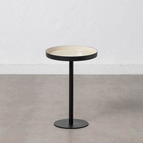 Side table Black Taupe Iron 30 x 30 x 44 cm image 2