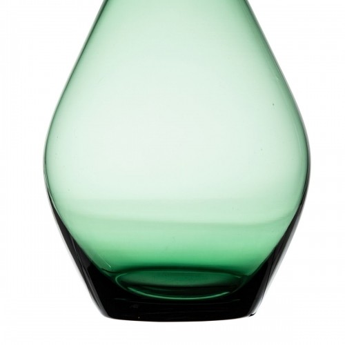 Vase Green Glass 12 x 12 x 33 cm image 2