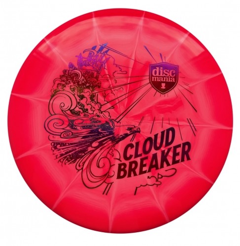 Discgolf DISCMANIA Putter LUX VAPOR Cloud Breaker April Jewels Blue/White 2/3/0/1 image 2