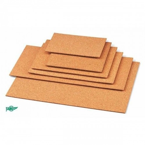 Materials for Handicrafts Faibo Cork 30 x 40 cm (10 Pieces) image 2